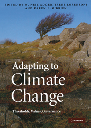 CLIMATE CHANGE ADAPTATION